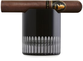 Zigarrenzubehör Merchandise  Davidoff Winston Churchill Cigar Whiskey Glas 2-er Set schwarz (116218)