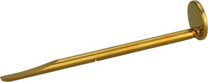 Pfeifenzubehör Pfeifenfeuerzeug  IM Corona Pfeifenstopfer gold (10851) ALTE VARIANTE komplett rund