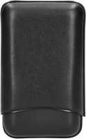 Zigarrenzubehör Etui  Classic 3er Leder schwarz Havanna (4442371)