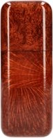 Zigarrenzubehör Etui  Classic 3er Holz rotbraun (4443007)