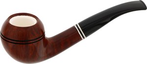 Vauen Meerschaumeinsatz Modell 7008N Normalbissmundstück (ohne Umkarton)