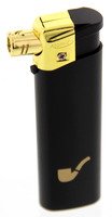 Atomic Pfeifenfeuerzeug schwarz gold (017498)