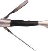 Pfeifenzubehör Pfeifenstopfer  Classic Edelstahl Holz ebony finish  3 tlg. (491122)