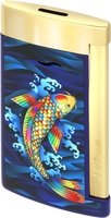 Zigarrenzubehör Feuerzeug  S.T. Dupont Koi Fish/golden (027797KF)