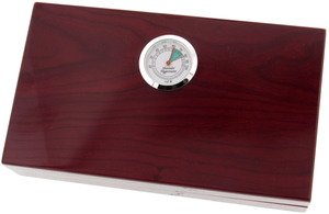 Zigarrenzubehör Humidor  Classic roter Pianolack (560004)