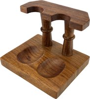 Pfeifenzubehör Pfeifenständer  Classic 2er Holz (Ausstellungsstück)