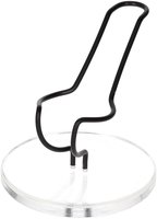 Classic Pipeholder Acryl Black Round
