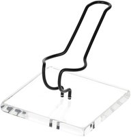 Classic Pipeholder Acryl 1er Schwarz Square