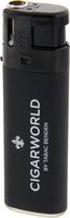 Pfeifenzubehör Pfeifenfeuerzeug  SideKick schwarz rubber mit Logo