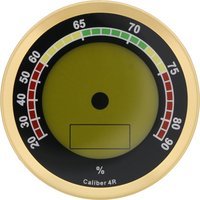 Cigar Oasis Hygrometer Caliber 4R Hygrometer mit goldenem Rand