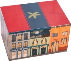 Zigarrenzubehör Humidor  Elie Bleu Le Parisien by Night for 75 Cigars