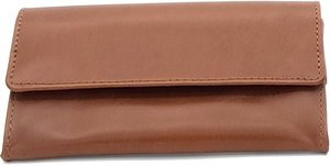 Pfeifenzubehör Pfeifentaschen  Guy Janot cognac breit (6706)