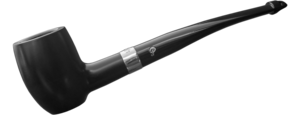 Pfeifen Serienpfeifen  Peterson Ebony Lippenbiss (14059) II-Wahl