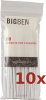 Pfeifenzubehör Pfeifenreiniger  Big Ben SPARPACKUNG - 80er Pack weiß (10 Beutel mit 10% Preisvorteil)
