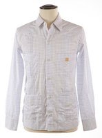 Zigarrenzubehör Merchandise  Cohiba weiß/hellblau kariert Größe M (6399450)