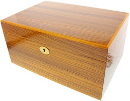 Zigarrenzubehör Humidor  Daniel Marshall Zebrawood für 150 Zigarren