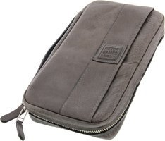 Peter James Etui Leder grau