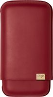 Davidoff Kalbsleder Zigarrenetui XL-3 Iconic Rot/Gold (51003714)