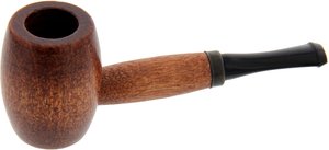Pfeifen Serienpfeifen  Missouri Meerschaum Ozark Mountain Miniature BLACK (ohne Filter)