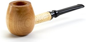 Pfeifen Serienpfeifen  Missouri Meerschaum Apple Diplomat STRAIGHT Maple (mit Filter)