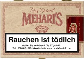 Zigarillos Niederlande  Meharis Red Orient (OHNE Filter) ehemals Sweet Orient (50er Kiste)