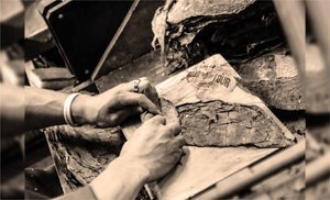 Zigarrenzubehör Merchandise  Alec Bradley Keilrahmen Road Tour 2017 Motiv Bunching