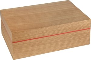 Zigarrenzubehör Humidor  Zino Z 80 Eiche und rot (51001491)