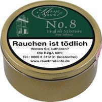 Tabak Pfeifentabak  House of Smoke No. 8 English Mixture 100g Dose (ehemals English Blend Gentleman's Pleasure) 61592