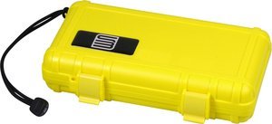 Zigarrenzubehör Humidor  Passatore S3 acryl gelb für 5 Zigarren (560852)