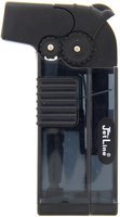 Pfeifenzubehör Pfeifenfeuerzeug  Jet Line Black Single Flame (47-970)