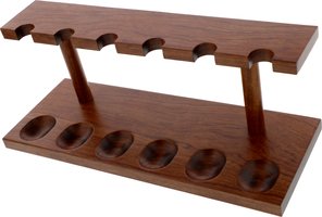 Guy Janot Pfeifenständer 6er Bubinga - (7265)