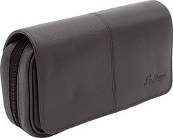 Pfeifenzubehör Pfeifentaschen  Guy Janot 2er ebony (6412)