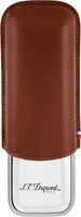 Zigarrenzubehör Etui  S.T. Dupont 2er brown/chrome (183011)