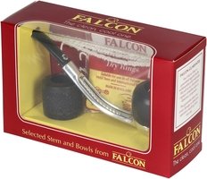 Pfeifen Pfeifen Sets  Falcon Gebogen Glatt Genoa