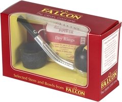 Falcon Pfeifensystem Gebogen Glatt Billiard