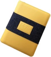 Zigarrenzubehör Etui  UCE Rind Gelb Groß