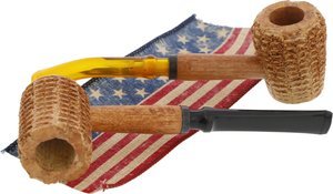 Missouri Meerschaum Pfeifen Geschenksets Let Freedom Ring (Geschenkpackung mit 2 Pfeifen)