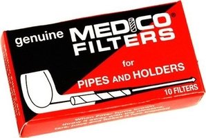 Missouri Meerschaum Pipe Filter Medico 6mm (10er Packung)