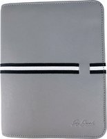 Guy Janot Zigarrentasche grey Saffiano (8527)