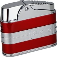 Zigarrenzubehör Feuerzeug  Siglo rot Retro Tischfeuerzeug (10011170D)