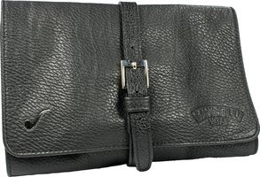 Pfeifenzubehör Pfeifentaschen  Savinelli 4er Rindleder schwarz T660 (11643)