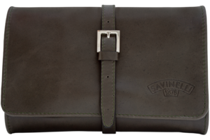 Pfeifenzubehör Pfeifentaschen  Savinelli 4er Rindleder grün-braun T660 (14960)