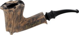 Pfeifen Freehand Pfeifen  Nording Signature black grain (interne Nr. 136)