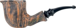 Pfeifen Freehand Pfeifen  Nording Signature black grain (interne Nr. 191)