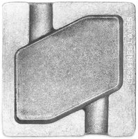 Zigarrenzubehör Aschenbecher  Les Fines Lames Dyad Raw Aluminium