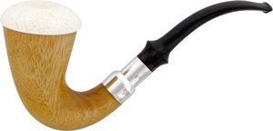 Pfeifen Serienpfeifen  CPW Pipes Calabash Mahogany Nr. 50 rustiziert