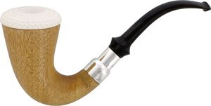 Pfeifen Serienpfeifen  CPW Pipes Calabash Mahogany Nr. 53 rustiziert