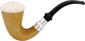 Pfeifen Serienpfeifen  CPW Pipes Calabash Mahogany Nr. 54 rustiziert