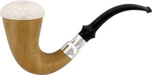 Pfeifen Serienpfeifen  CPW Pipes Calabash Mahogany Nr. 55 rustiziert