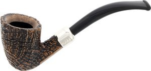 Pfeifen Serienpfeifen  Peterson Sandblast 127 Fishtail ohne Filter II-Wahl